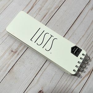 SOLD! Rae Dunn ‘LISTS’ Notepad